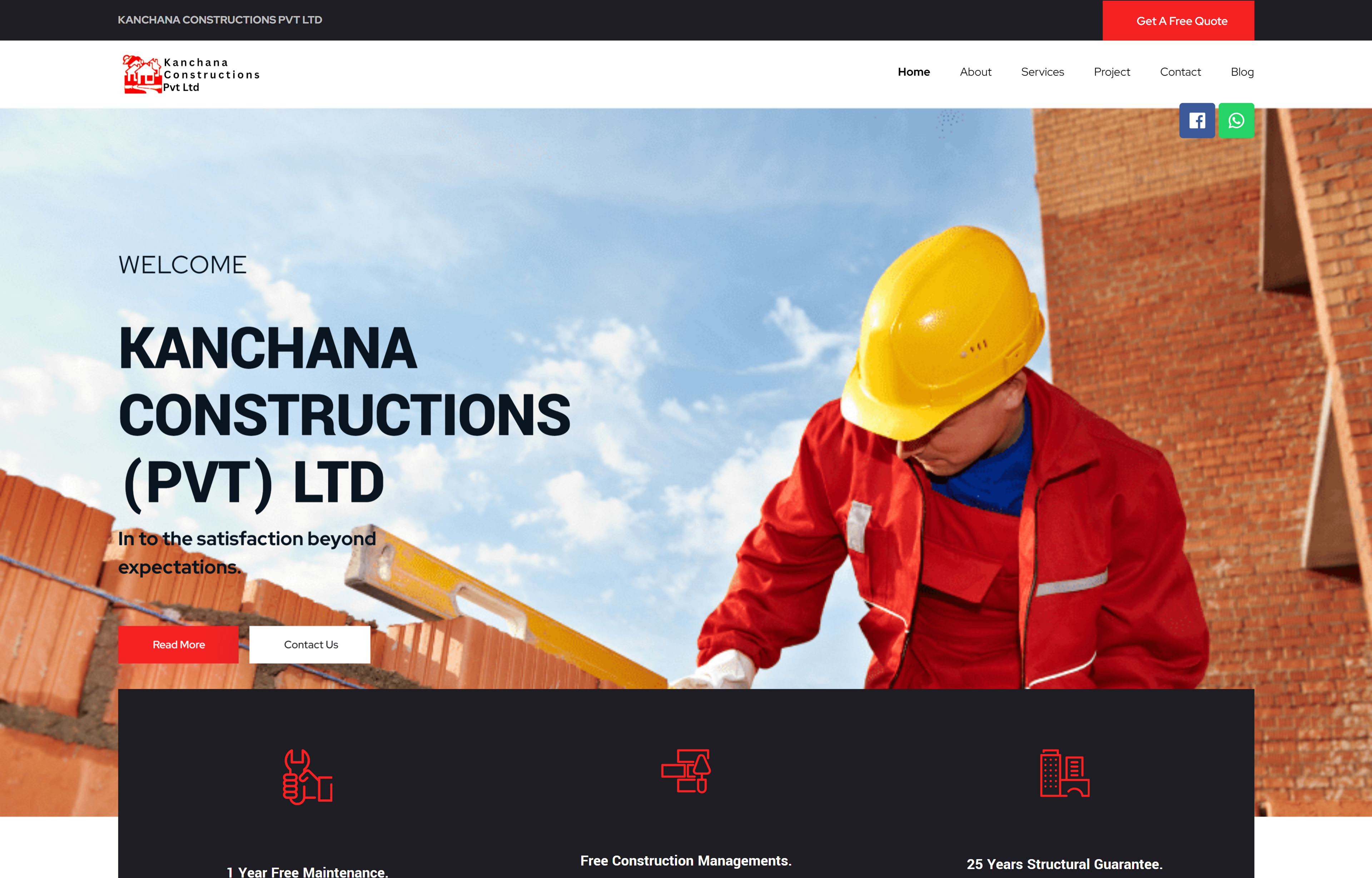 KANCHANA CONSTRUCTIONS PVT LTD 